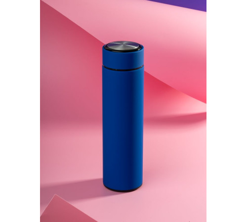 Термос с ситечком Percola, синий