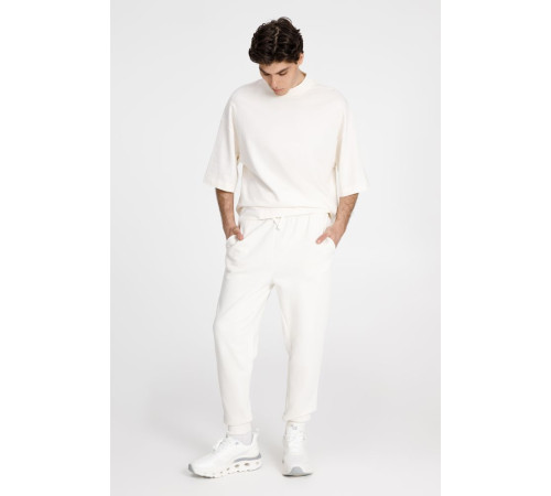Джоггеры J2, молочно-белые