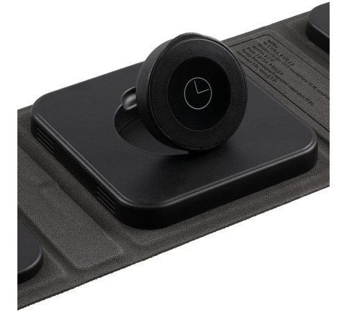 Складная станция беспроводной зарядки triFlex, черная