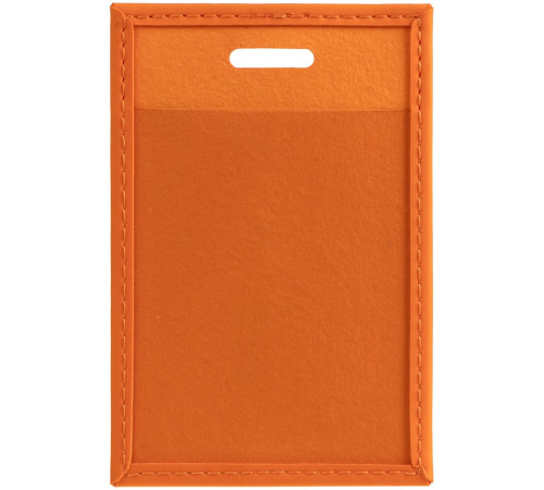 Чехол для пропуска Shall, оранжевый