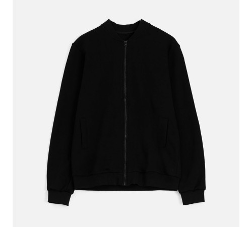 Бомбер унисекс Townie, черный