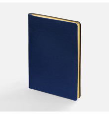 Ежедневник Nebraska Flex, недатированный, синий с золотистым