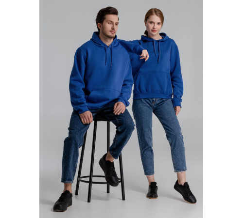 Толстовка с капюшоном Slam 320, ярко-синяя