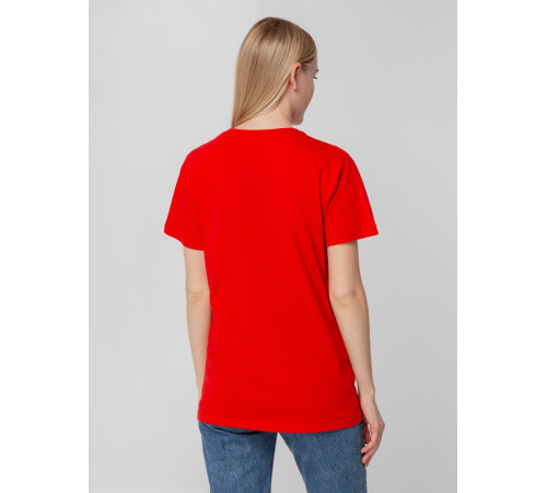 Футболка унисекс T-bolka 140, красная