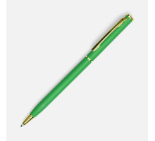 Ручка шариковая Hotel Gold, ver.2, матовая зеленая