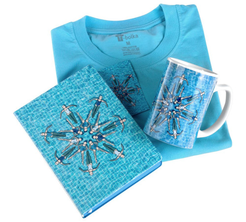 Футболка «Вместе и вовремя»