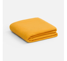 Флисовый плед Warm&Peace, желтый