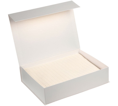 Коробка Koffer, золотисто-белая