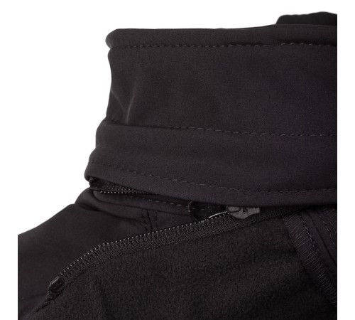 Куртка мужская Hooded Softshell черная