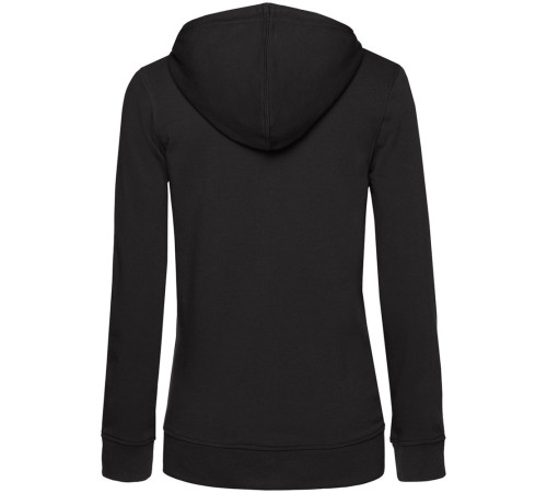 Толстовка на молнии с капюшоном женская BNC Inspire (Organic), черная