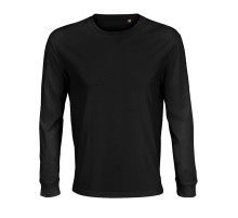 Футболка унисекс с длинным рукавом Pioneer LSL, черная