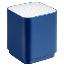 Беспроводная колонка с подсветкой гравировки Glim, синяя