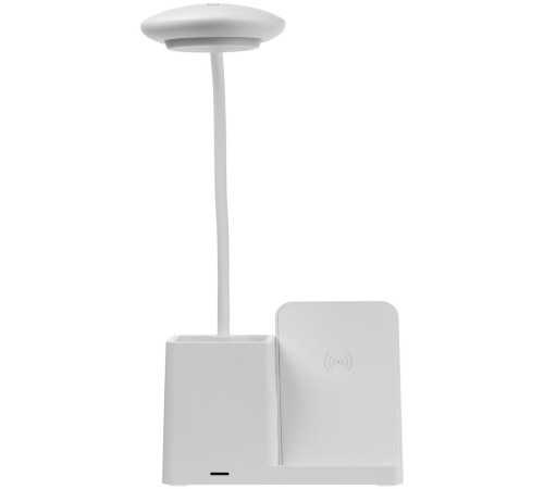 Лампа с органайзером и беспроводной зарядкой writeLight, ver. 2, белая