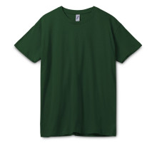 Футболка унисекс Regent 150, темно-зеленая