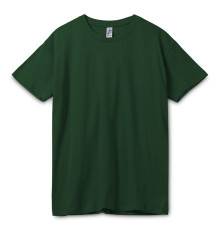 Футболка унисекс Regent 150, темно-зеленая