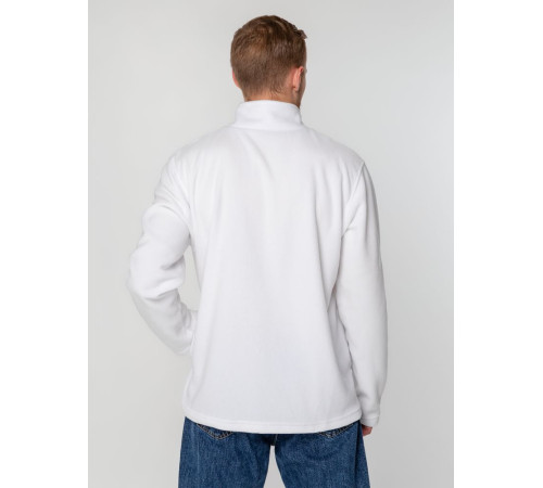 Куртка флисовая унисекс Manakin, белая