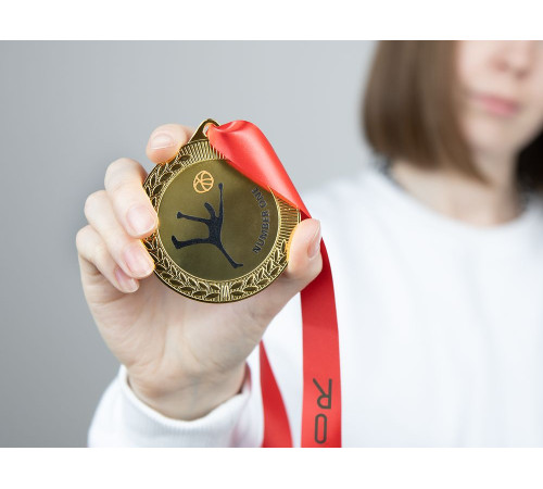 Медаль Regalia, большая, золотистая