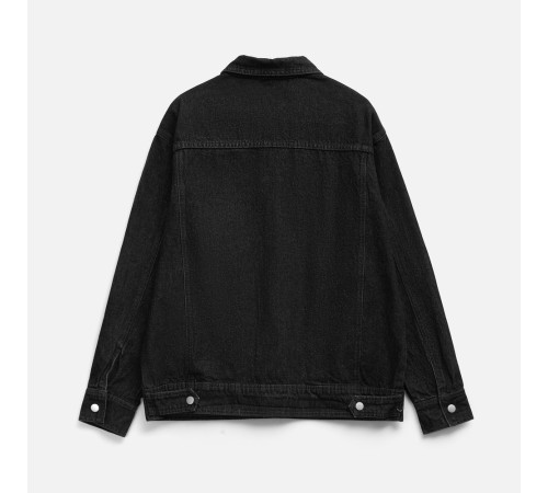 Куртка джинсовая O1, черная