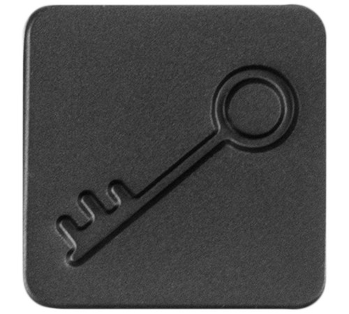 Шильдик на резинку Band, ключ