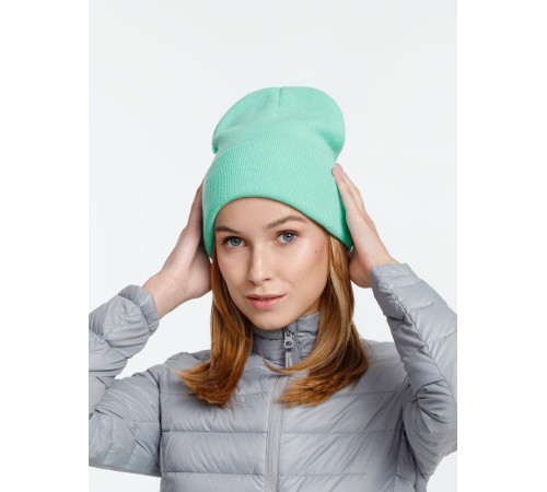 Шапка Urban Flow, зеленая (мятная)