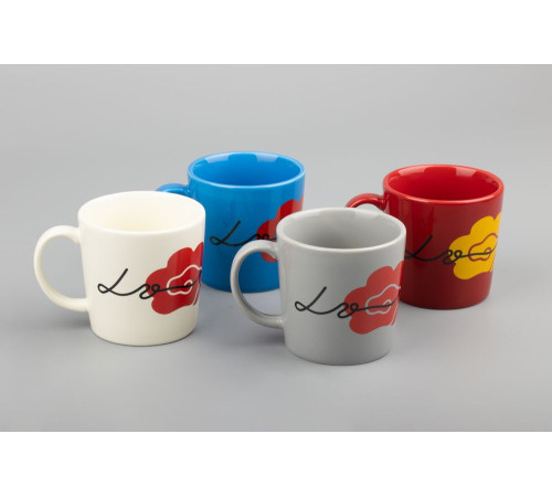 Кружка Valotti Medio, ярко-синяя