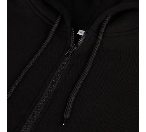 Толстовка унисекс оверсайз Zippy, черная