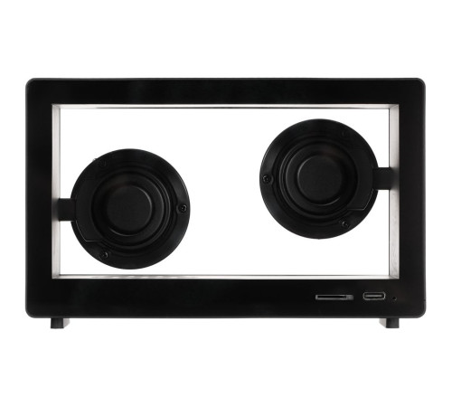 Bluetooth-колонка со светомузыкой Sensofonic, черная