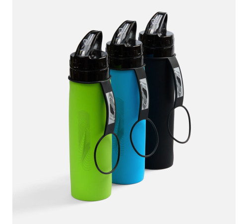 Складная бутылка для воды Langfossen, зеленое яблоко
