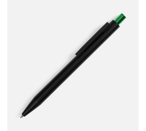 Набор Color Block: кружка и ручка, зеленый с черным