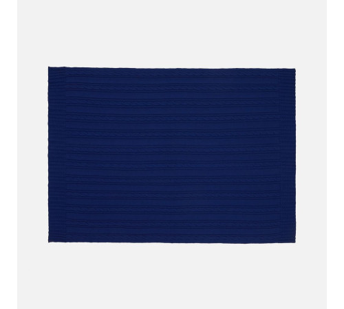 Плед Remitti, темно-синий (кобальт)