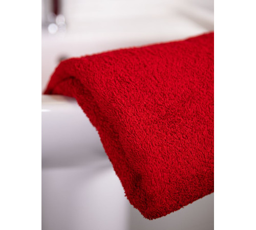 Полотенце Odelle, большое, красное