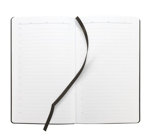 Ежедневник Knit, недатированный, черный