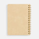 Ежедневник Spiral, недатированный, бежевый