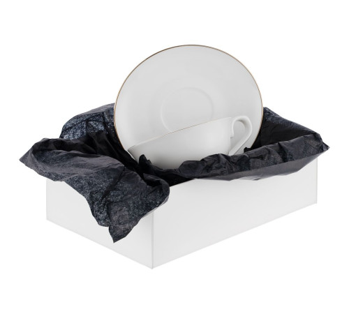 Декоративная упаковочная бумага Tissue, черная