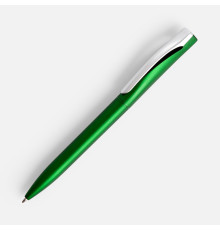 Ручка шариковая Pin Silver, зеленый металлик
