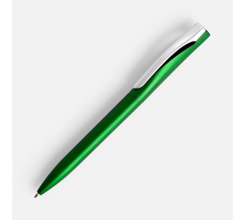 Ручка шариковая Pin Silver, зеленый металлик