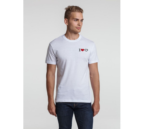 Футболка «Люблю любовь», белая