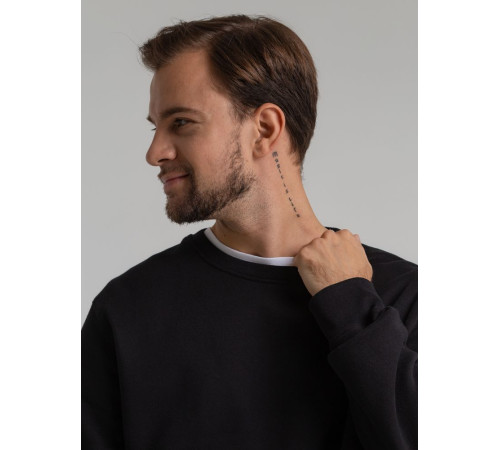 Свитшот унисекс King, черный