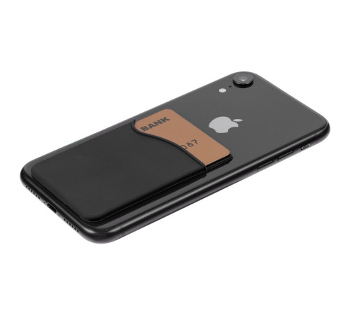 Чехол для карты на телефон Shelley, черный