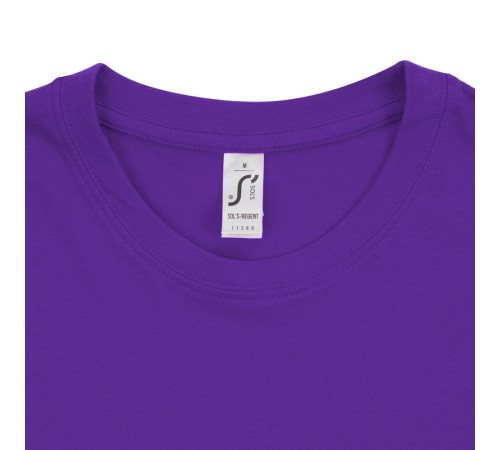 Футболка унисекс Regent 150, темно-фиолетовая