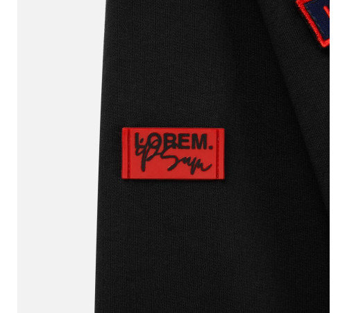 Лейбл из ПВХ Dzeta, S, красный