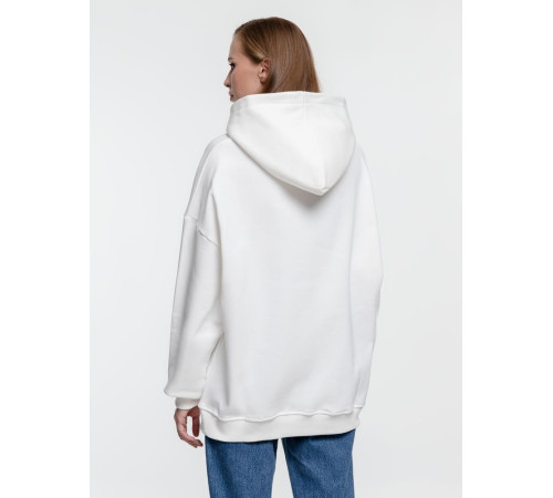 Худи оверсайз Kulonga Comfort Heavy, молочно-белое