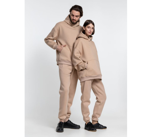 Худи Kulonga Oversize, бежевое (песочное)