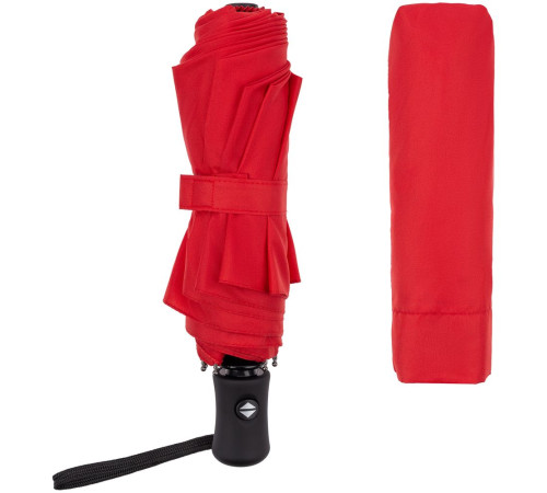 Зонт складной Monsoon, красный