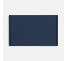 Лейбл из ПВХ Dzeta, XL, темно-синий