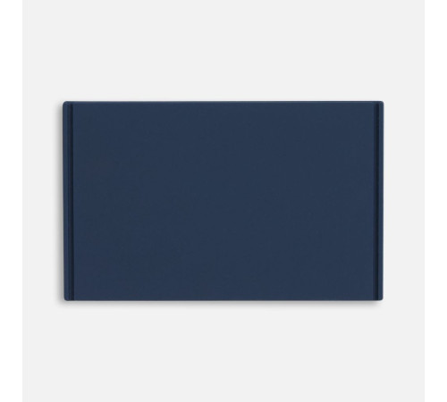 Лейбл из ПВХ Dzeta, XL, темно-синий