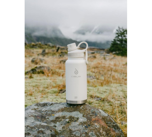 Термобутылка Fujisan XL 2.0, белая (молочная)