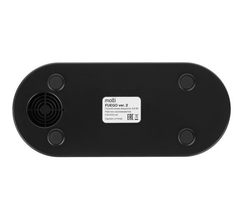 Увлажнитель-ароматизатор с имитацией пламени Fuego ver.2, черный