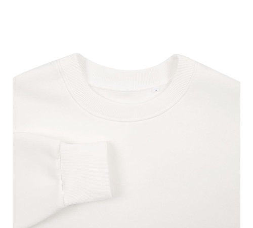 Свитшот оверсайз унисекс True Self, молочно-белый