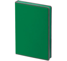 Ежедневник Frame, недатированный, зеленый с серым